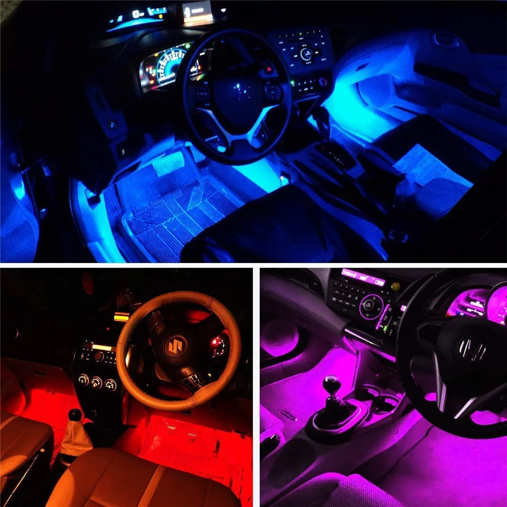 Car Interior Light Rgb Led Decorative Light Strip With Usb Wireless Remote Control Multiple Modes Car Foot Light
Car Interior Light Rgb Led Decorative Light Strip With Usb Wireless Remote Control Multiple Modes Car Foot Light