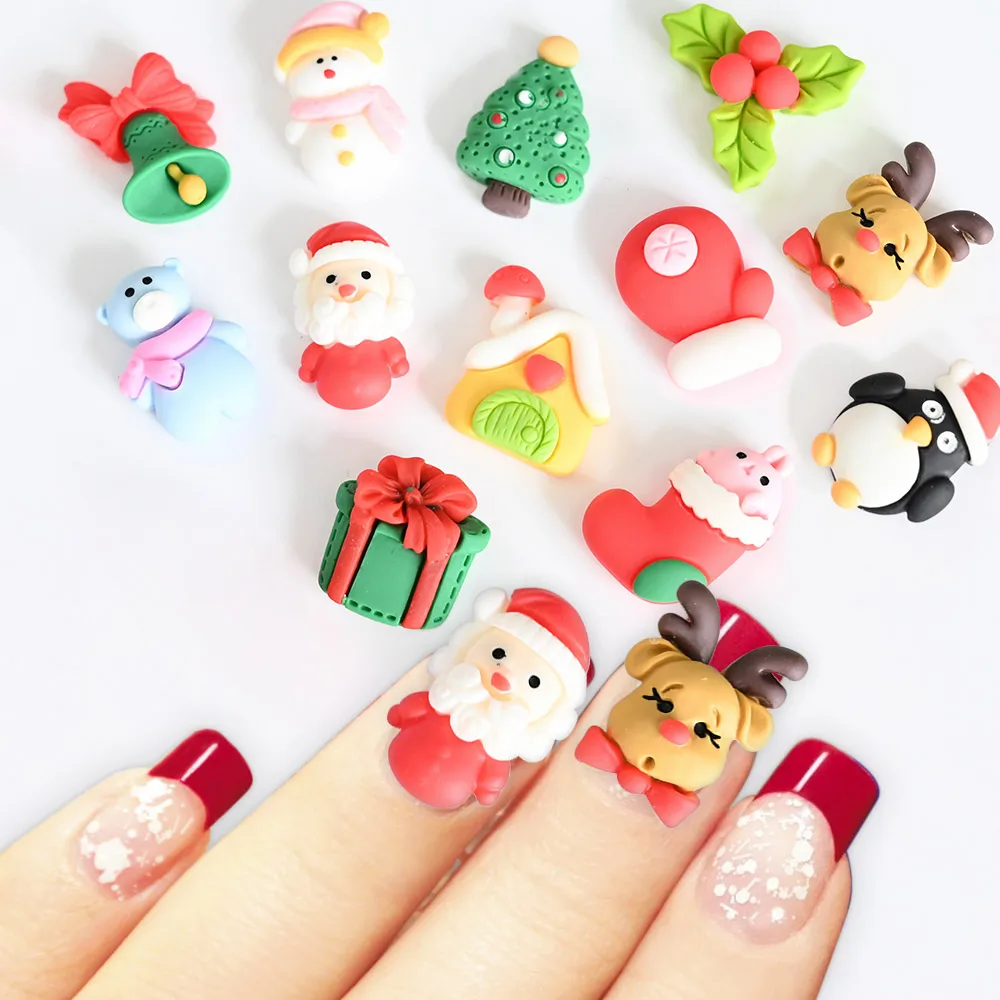 5Pcs Cartoon 3D Christmas Nail Charm Assortment /Christmas tree,Snowman Acrylic Holiday New Year Nail Art Decorations Nail Acces
5Pcs Cartoon 3D Christmas Nail Charm Assortment /Christmas tree,Snowman Acrylic Holiday New Year Nail Art Decorations Nail Acces