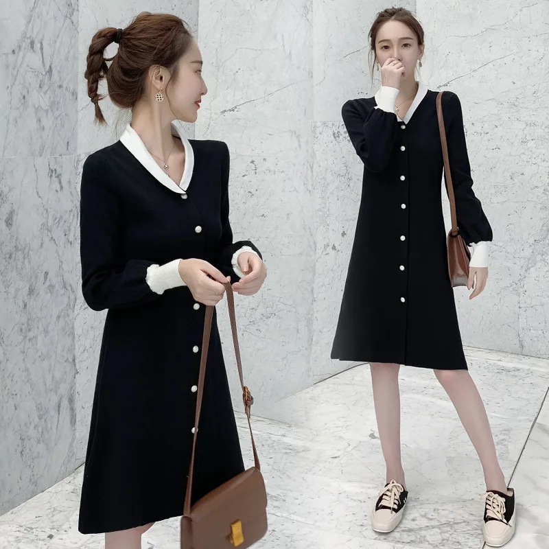 2021 Autumn Winter Kintting Maternity Clothes Elegnant Breastfeeding Dresses Nursing Clothes for Pregnant Women
2021 Autumn Winter Kintting Maternity Clothes Elegnant Breastfeeding Dresses Nursing Clothes for Pregnant Women