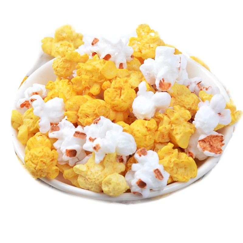 60Pcs/Pack Artificial Popcorns Lifelike Simulation White & Yellow Fake Food Snacks Model Party Decoration Desk Ornament
60Pcs/Pack Artificial Popcorns Lifelike Simulation White & Yellow Fake Food Snacks Model Party Decoration Desk Ornament