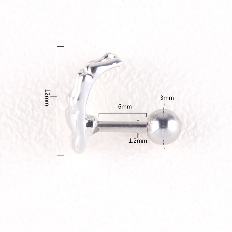 1Pcs New Style Skull Nose Ear Rings Piercing Helix Labret Septum Rings Nose Lip Eyebrow Ear Piercing Body Jewelry Christmas Gift
1Pcs New Style Skull Nose Ear Rings Piercing Helix Labret Septum Rings Nose Lip Eyebrow Ear Piercing Body Jewelry Christmas Gift