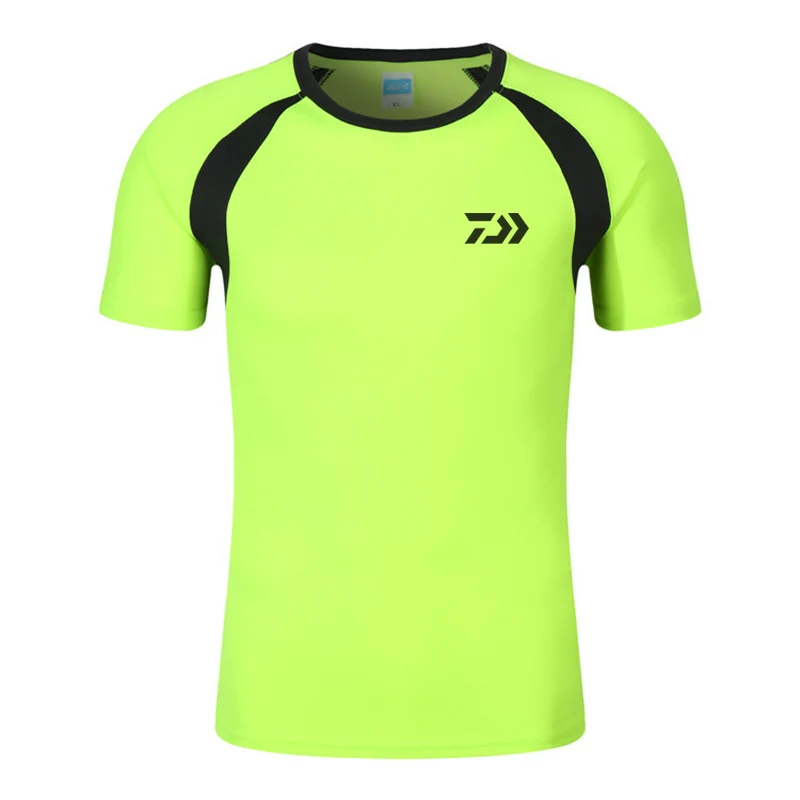 2021 New DAIWA Short Sleeve Fishing Clothings Men Summer Black Fishing T Shirt Breathable Outdoor Sports Running Tops Jersey
2021 New DAIWA Short Sleeve Fishing Clothings Men Summer Black Fishing T Shirt Breathable Outdoor Sports Running Tops Jersey