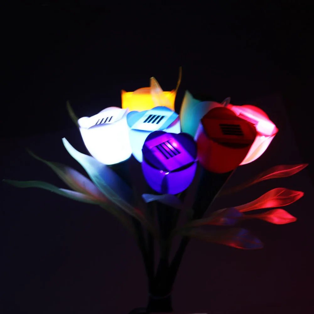 3PCS Per Set Mixed Color Outdoor Solar Tulip Flower Shape LED Light Decoration Use Light 
3PCS Per Set Mixed Color Outdoor Solar Tulip Flower Shape LED Light Decoration Use Light