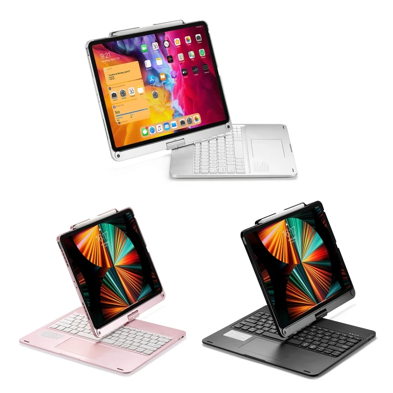 M2EC для ipad Pro, чехол с клавиатурой, вращающаяся на 360 ° сенсорная панель с подсветкой Bluetooth-compatible5.1 Shell Wireless сенсорные клавиатуры
M2EC для ipad Pro, чехол с клавиатурой, вращающаяся на 360 ° сенсорная панель с подсветкой Bluetooth-compatible5.1 Shell Wireless сенсорные клавиатуры