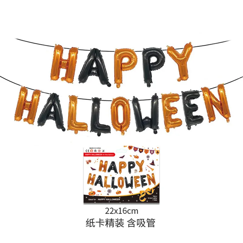 Halloween Decorations Ghost Pumpkin Ballon Spider Foil Balloon Happy Halloween Kids Toys Horror Skull Skeleton Halloween Globos
Halloween Decorations Ghost Pumpkin Ballon Spider Foil Balloon Happy Halloween Kids Toys Horror Skull Skeleton Halloween Globos