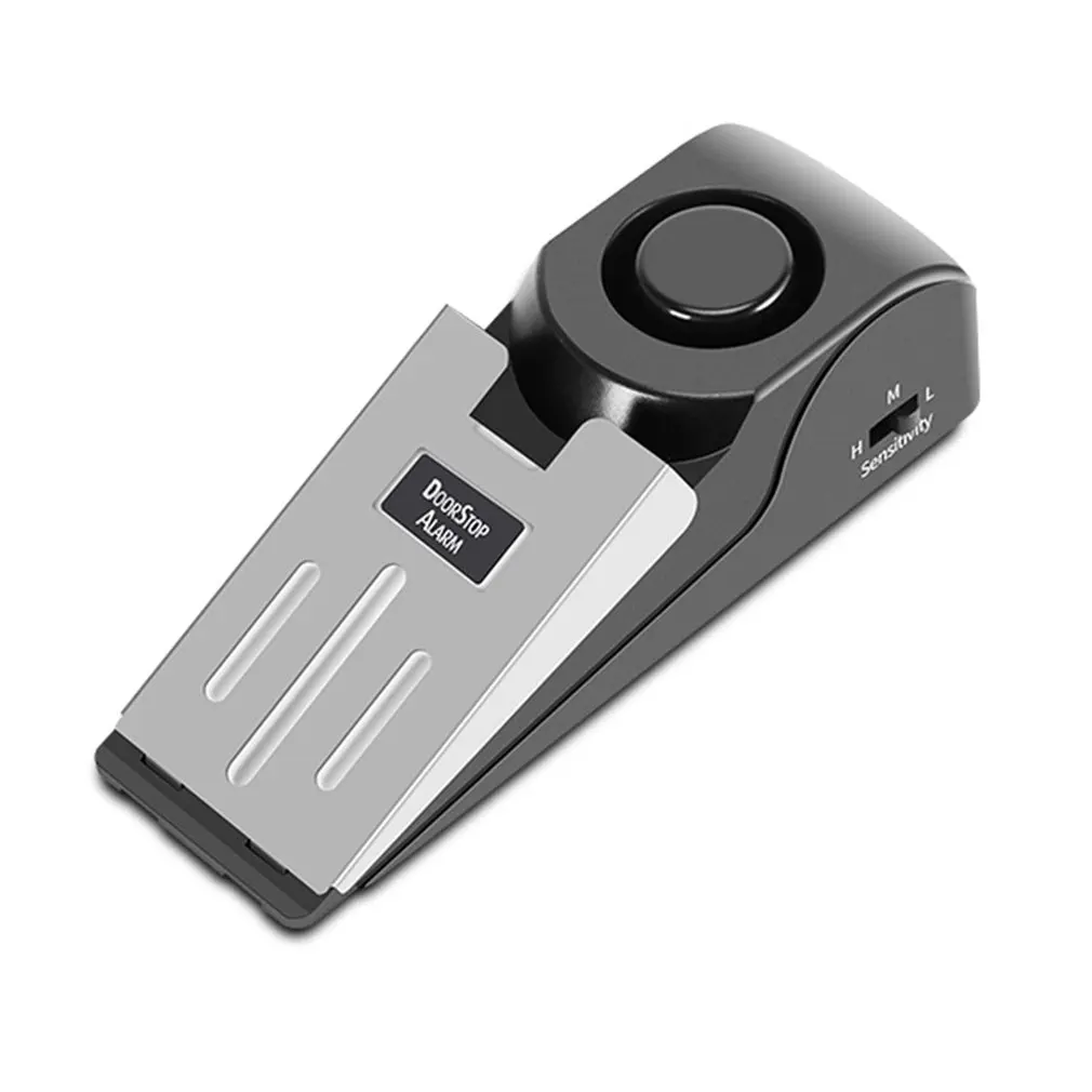 Stainless Steel 120dB Wireless Door Stop Door Slot Alarm Anti Theft Burglar Alert System Home Safely Security
Stainless Steel 120dB Wireless Door Stop Door Slot Alarm Anti Theft Burglar Alert System Home Safely Security