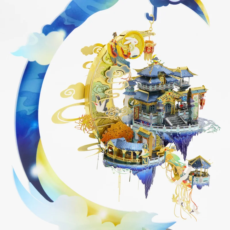 3D All Metal Three-dimensional Puzzle Moon Palace Adult Children Educational Toys Metal Puzzles 3d Puzzle for Adults
3D All Metal Three-dimensional Puzzle Moon Palace Adult Children Educational Toys Metal Puzzles 3d Puzzle for Adults