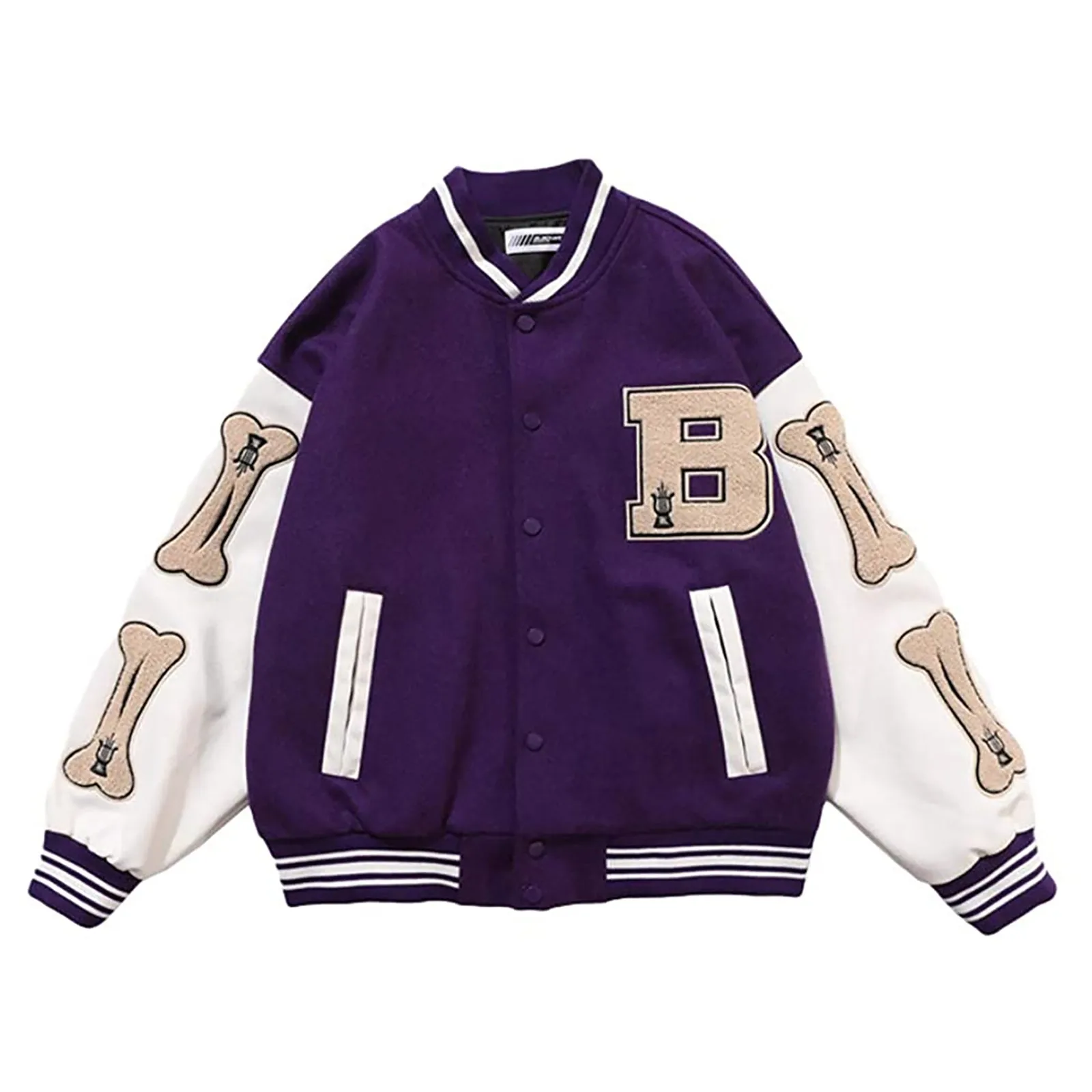 In stock 2021 Hip Hop Furry Bone Patchwork Color Block Jackets Mens Harajuku Streetwear Bomber Jacket Men Baseball Coats Unisex
In stock 2021 Hip Hop Furry Bone Patchwork Color Block Jackets Mens Harajuku Streetwear Bomber Jacket Men Baseball Coats Unisex