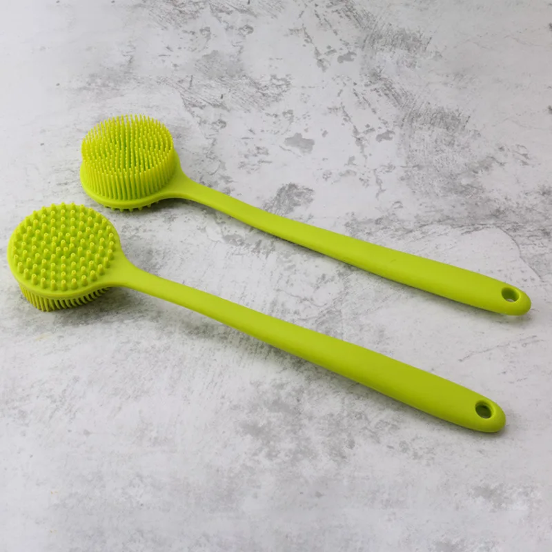 Soft Silicone Body Bath Shower Brush Back Scrubber Long Handle Skin Exfoliating Bathroom P9
Soft Silicone Body Bath Shower Brush Back Scrubber Long Handle Skin Exfoliating Bathroom P9