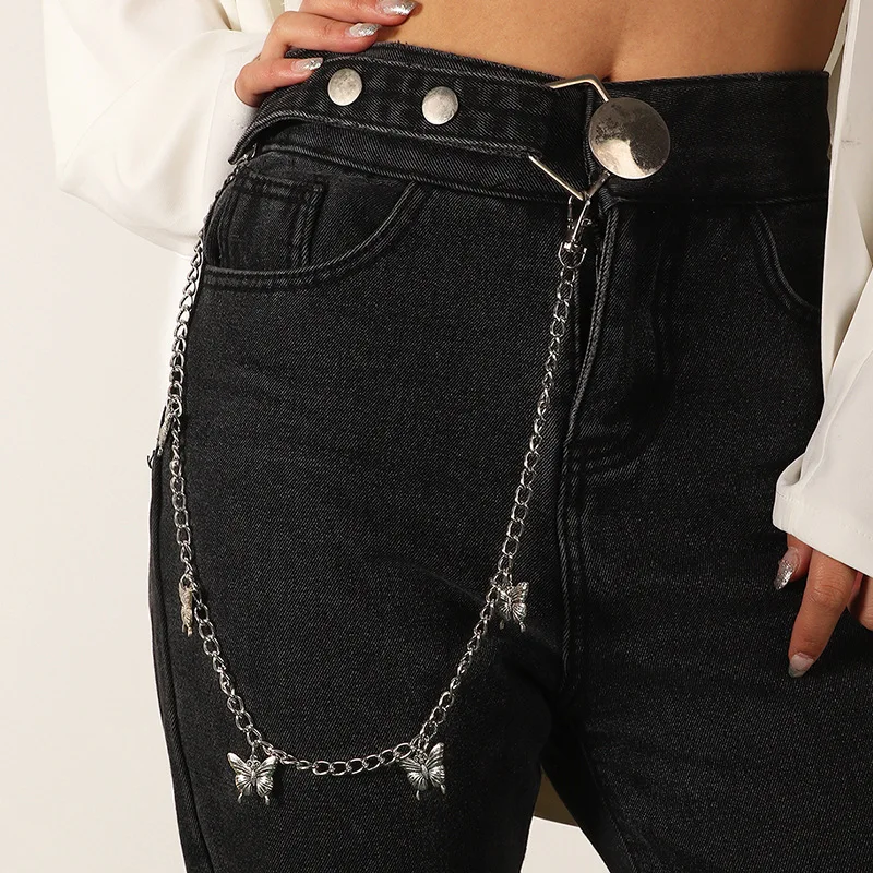 Ant Angel Hip Hop Metal Single Pants Chain Simple Temperament Butterfly Waist Chain Body Chain 2021 Fashion Jewelry
Ant Angel Hip Hop Metal Single Pants Chain Simple Temperament Butterfly Waist Chain Body Chain 2021 Fashion Jewelry