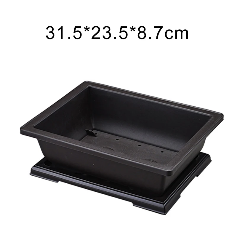 Flower Pot Imitation Plastic Balcony Rectangle Bonsai Bowl Basin Nursery Planter Hot 2020
Flower Pot Imitation Plastic Balcony Rectangle Bonsai Bowl Basin Nursery Planter Hot 2020
