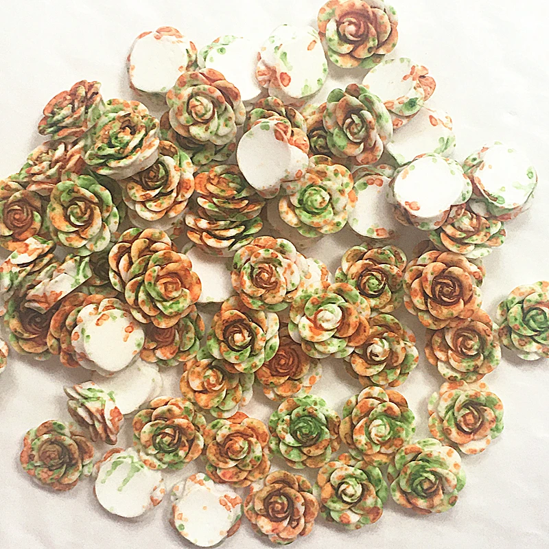 100Pcs 14mm Resin Flowers Decorations Crafts Flatback Cabochon Embellishments Diy Accessories
100Pcs 14mm Resin Flowers Decorations Crafts Flatback Cabochon Embellishments Diy Accessories