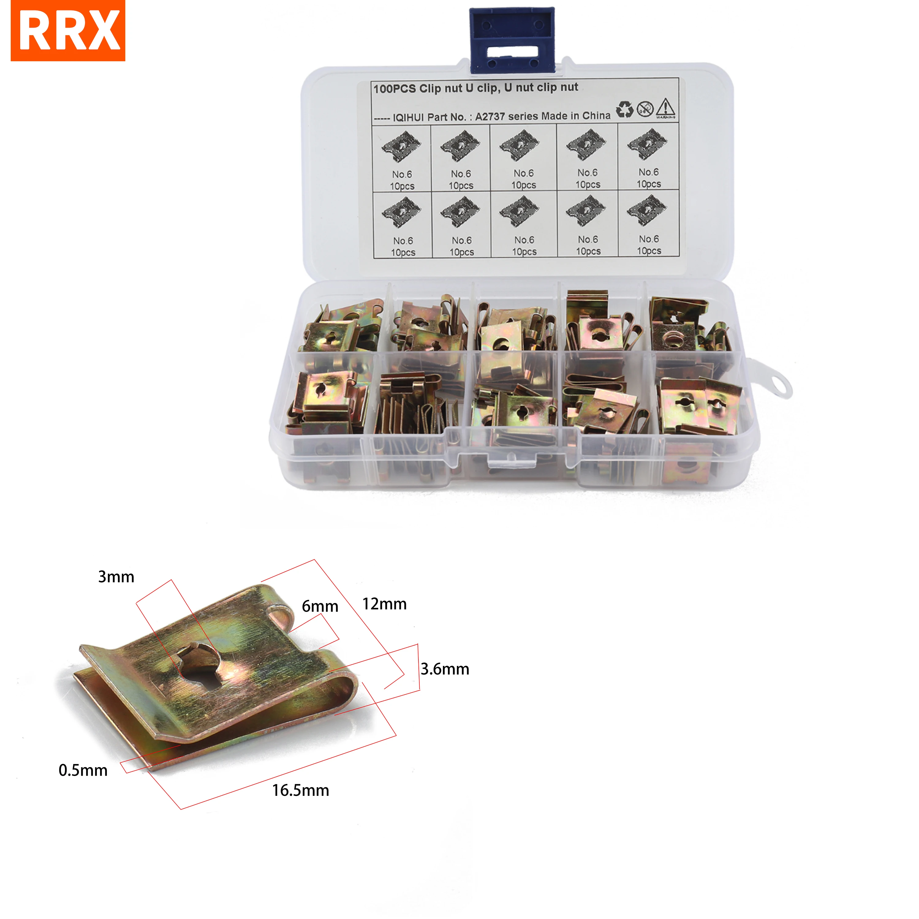 Car Repair Guard Plate Clamp Modification Screw Nut Fasteners Clip Automobile Engine Fender Bumper Zinc U-shaped Clip 100PCS
Car Repair Guard Plate Clamp Modification Screw Nut Fasteners Clip Automobile Engine Fender Bumper Zinc U-shaped Clip 100PCS