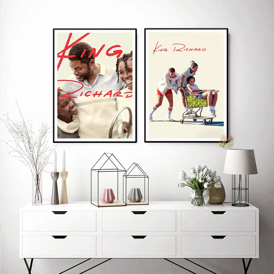 King Richard Poster Movie Prints Canvas Art Wall Picture For Bar Room Home Decor Painting Gift
King Richard Poster Movie Prints Canvas Art Wall Picture For Bar Room Home Decor Painting Gift