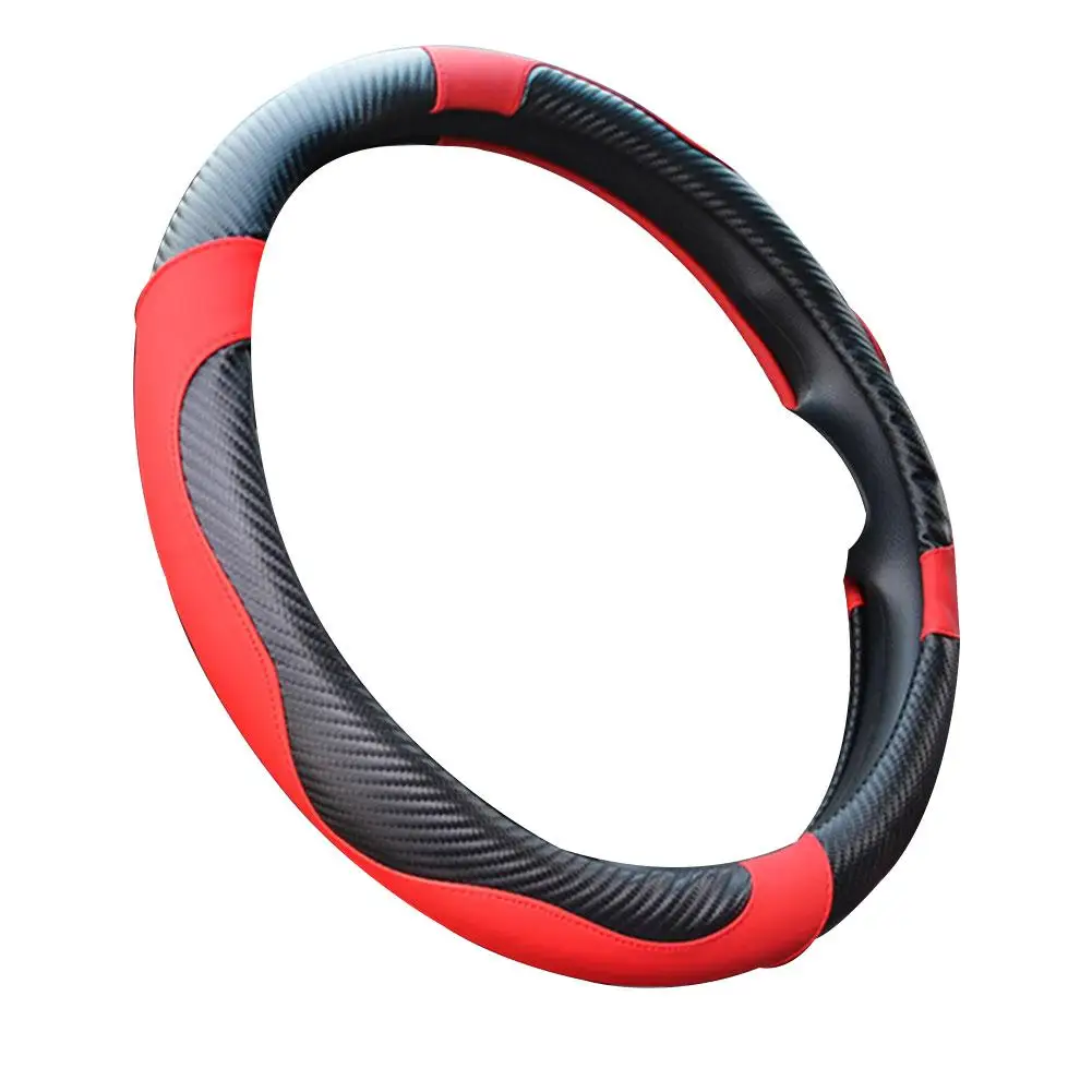 Car Steering Wheel Cover 3D Anti-slip Wheel Auto Decoration Carbon Fiber Protector Trim Random Color
Car Steering Wheel Cover 3D Anti-slip Wheel Auto Decoration Carbon Fiber Protector Trim Random Color