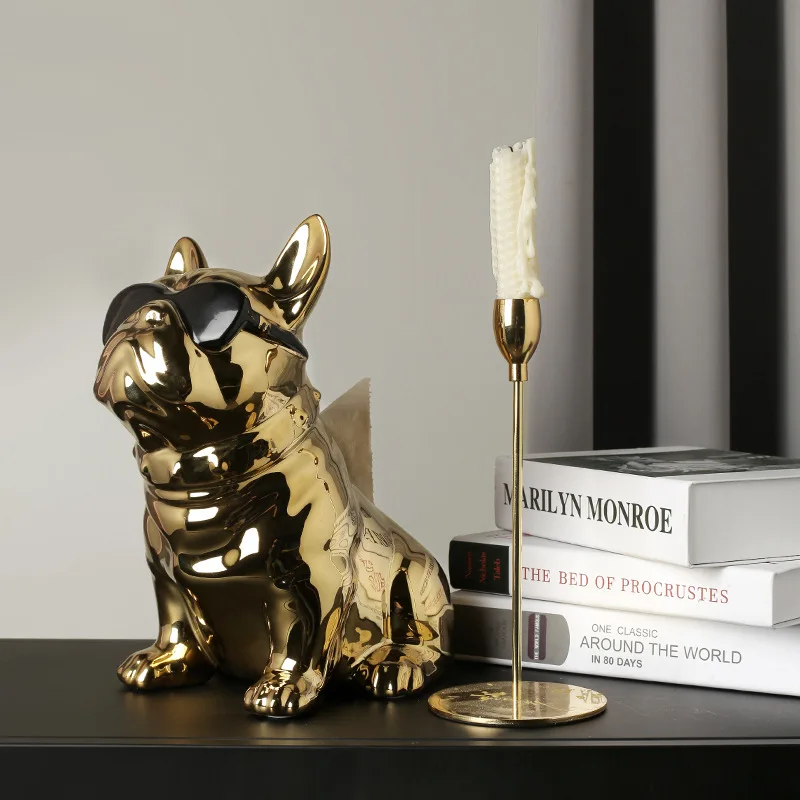 Wind and Luxury Living Room Decoration Ornaments Home Accessories Coffee Table TV Cabinet Creative Cute Dog Fighting Tissue Box
Wind and Luxury Living Room Decoration Ornaments Home Accessories Coffee Table TV Cabinet Creative Cute Dog Fighting Tissue Box