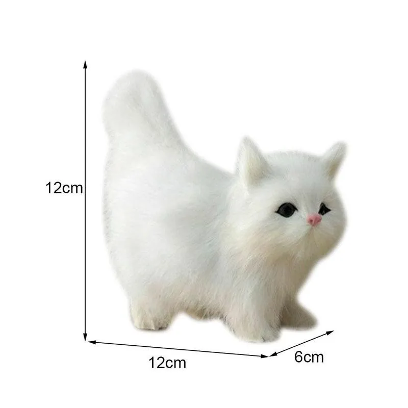 Simulation Cat Simulation Animal Model Plush Toy 1pc Plush Cat Gifts For Children Toy Cute Simulation Q4C6
Simulation Cat Simulation Animal Model Plush Toy 1pc Plush Cat Gifts For Children Toy Cute Simulation Q4C6