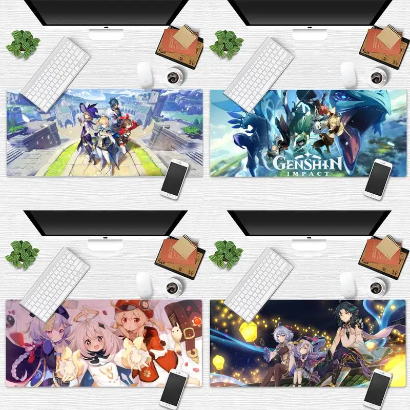 Genshin Impact Locking Edge Gaming Mouse Pad Desk Table Protect Gamer Office Work Large Mousepad mats Non-slip Laptop Cushion
Genshin Impact Locking Edge Gaming Mouse Pad Desk Table Protect Gamer Office Work Large Mousepad mats Non-slip Laptop Cushion