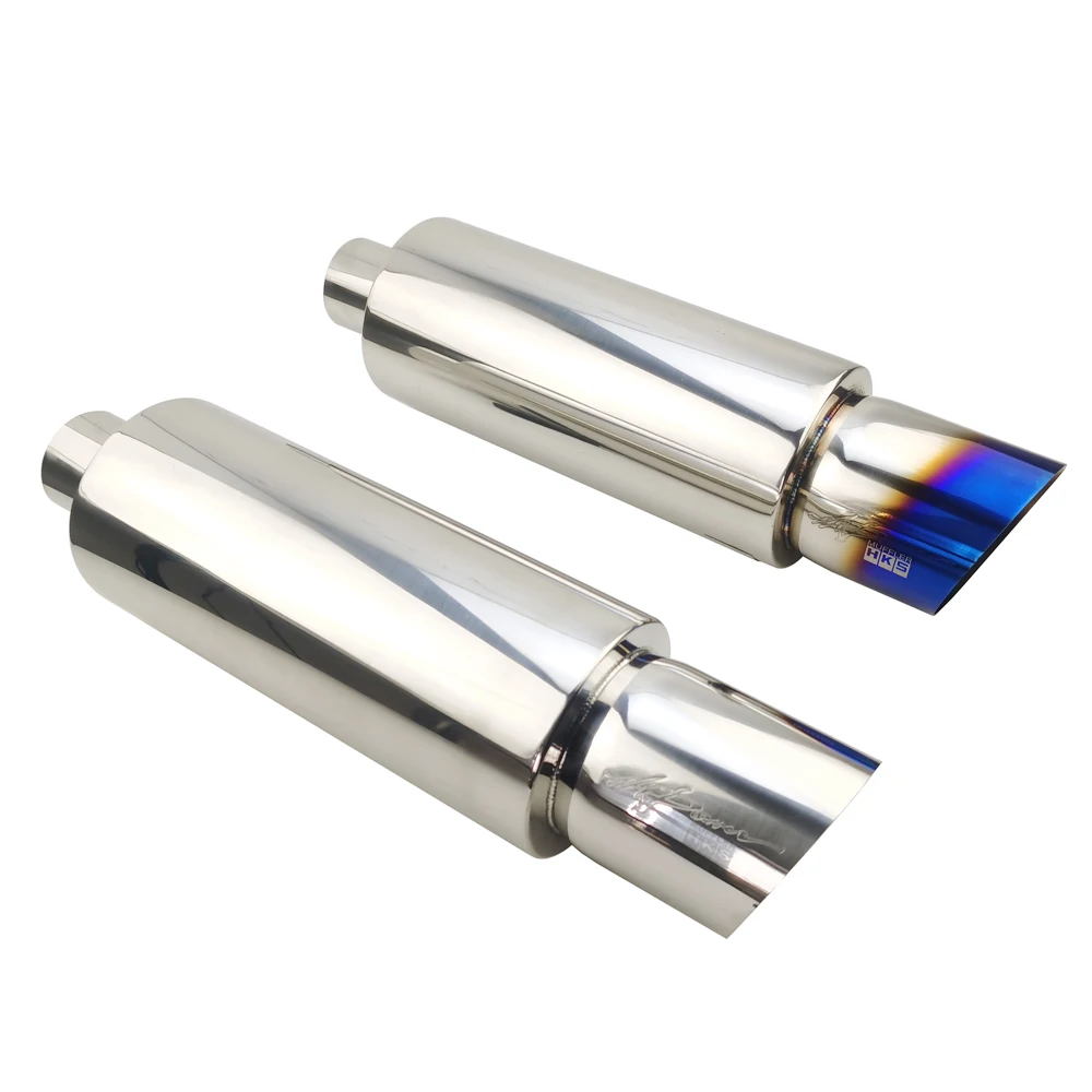 Car Exhaust Systems Silencer High Quality Universal Tail Tube Stainless Steel O.D 63 76mm Output 101mm Bevel
Car Exhaust Systems Silencer High Quality Universal Tail Tube Stainless Steel O.D 63 76mm Output 101mm Bevel