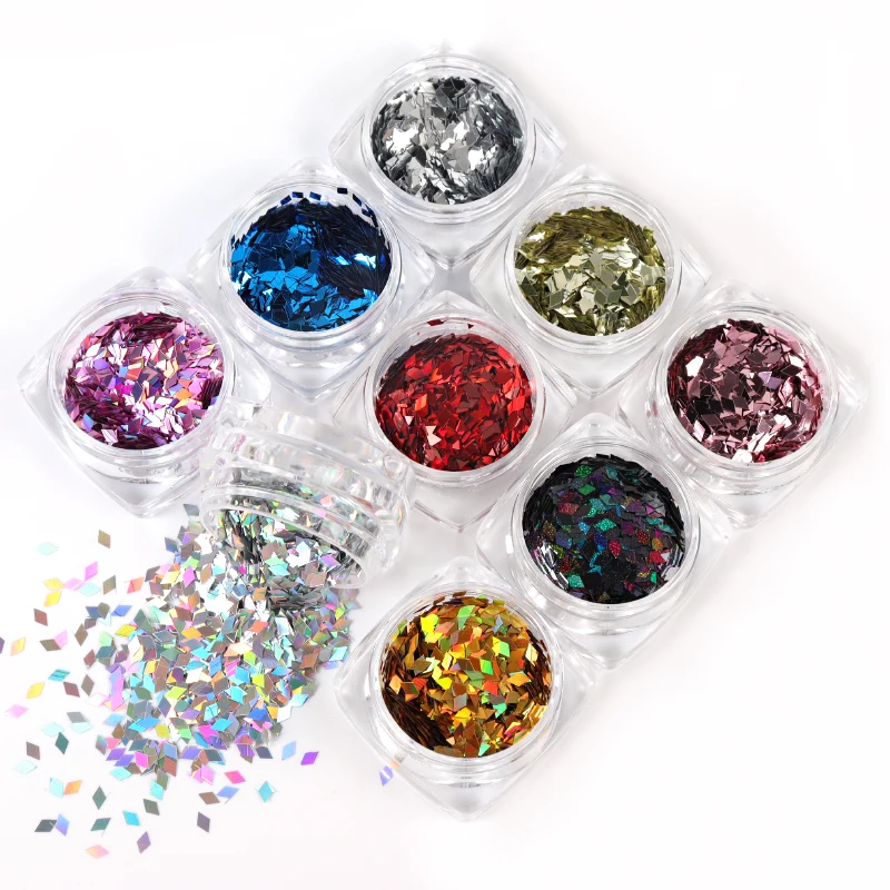 9 шт./компл. ромбовидная лампа, голографические хлопья, украшение для маникюра, дизайнерские украшения, детали, товары, наборы
9 шт./компл. ромбовидная лампа, голографические хлопья, украшение для маникюра, дизайнерские украшения, детали, товары, наборы