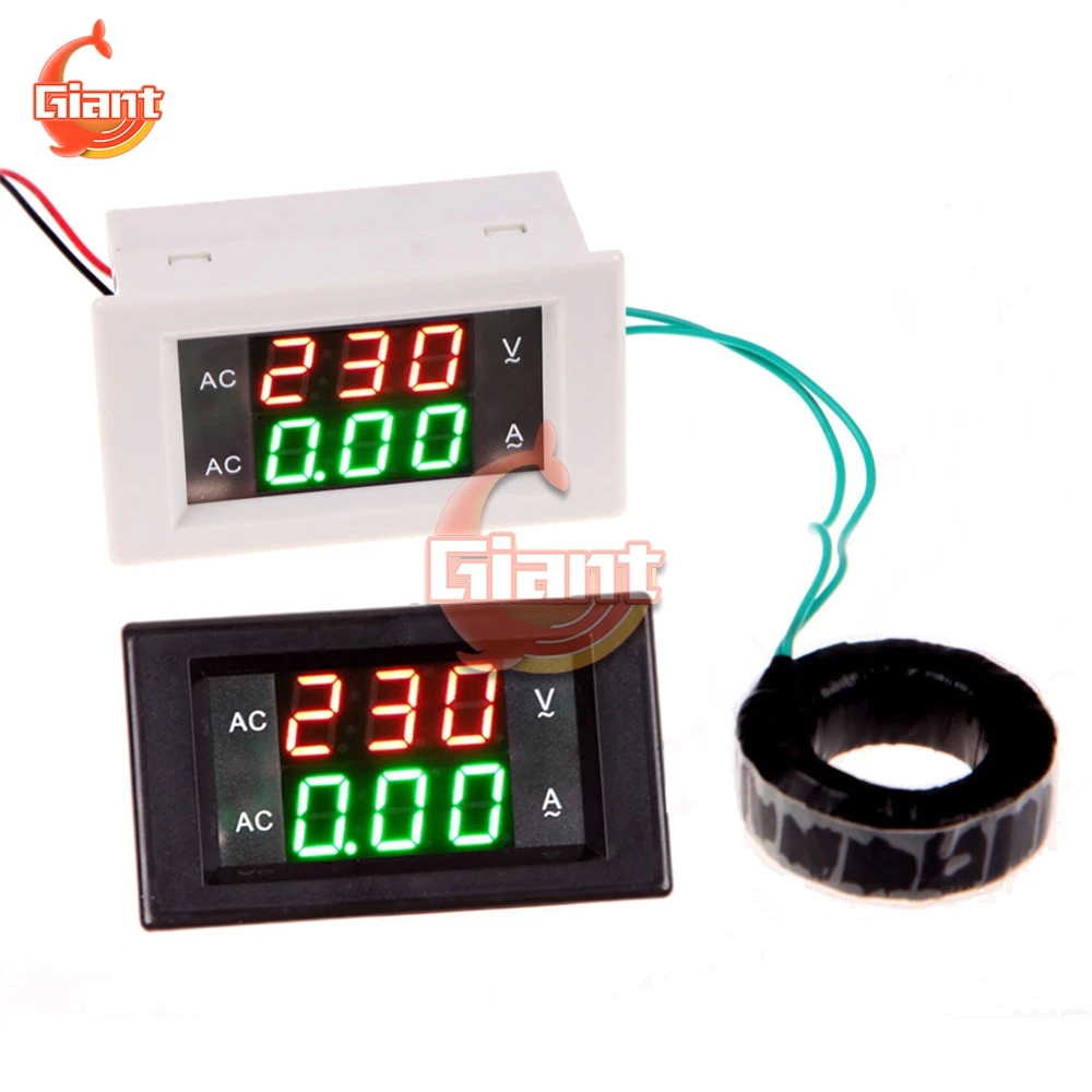 AC 80-300V 100A Ampere AC Digital Voltmeter Ammeter Electric Meter Multimeter Voltage Current Meter 110V 220V LCD Panel Tester
AC 80-300V 100A Ampere AC Digital Voltmeter Ammeter Electric Meter Multimeter Voltage Current Meter 110V 220V LCD Panel Tester