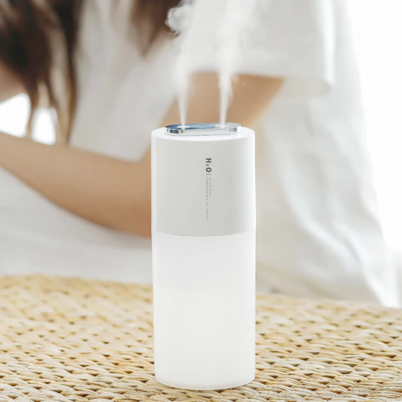 Увлажнитель воздуха с двойным распылителем, 70 мл/ч, с аккумулятором 2200 мАч
Увлажнитель воздуха с двойным распылителем, 70 мл/ч, с аккумулятором 2200 мАч