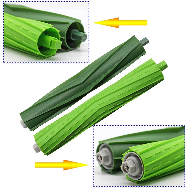 Roller Brush for iRobot Roomba i3 i7 E6 I E Series Main Side Brush Hepa Filter Dust Bag Vacuum Cleaner Replacement Accessories
Roller Brush for iRobot Roomba i3 i7 E6 I E Series Main Side Brush Hepa Filter Dust Bag Vacuum Cleaner Replacement Accessories