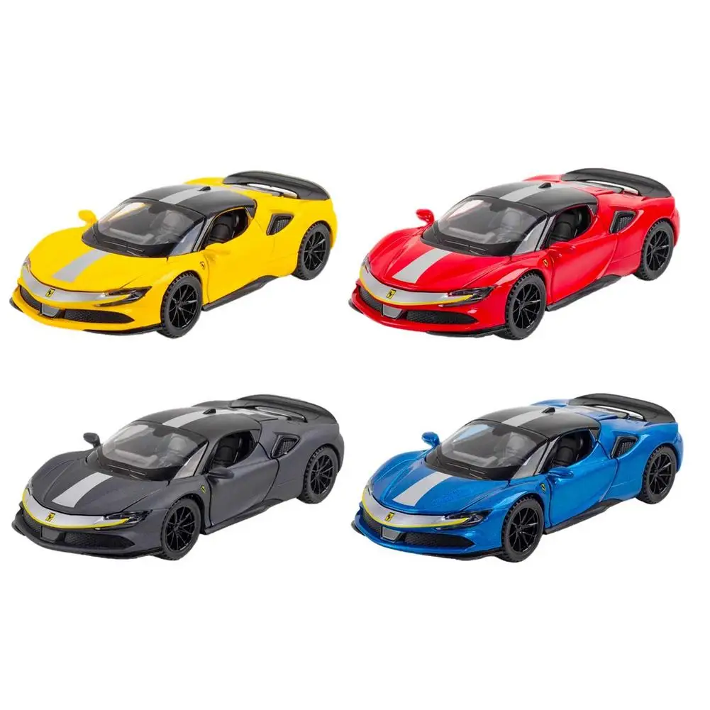 1:32SF90 Alloy Car Model Toy Artificial Alloy Simulation Racing Car Wth Sound Light Toy Children's Toys Vehicle Model
1:32SF90 Alloy Car Model Toy Artificial Alloy Simulation Racing Car Wth Sound Light Toy Children's Toys Vehicle Model