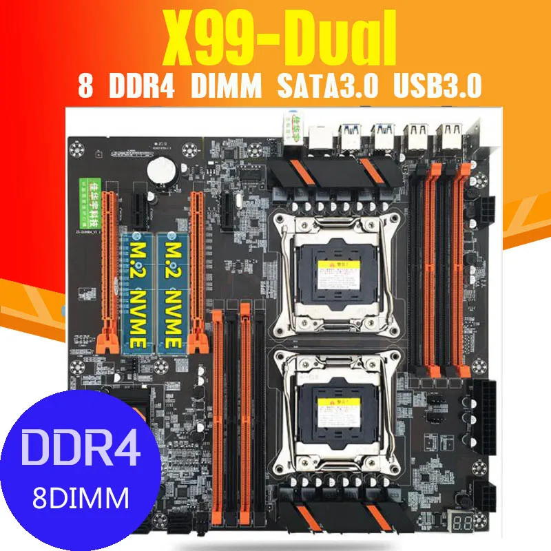 

X99main motherboard kit combo group sets 2011 v3 xeon motherboard for lga parents complete f8 dual atermiter ddr4