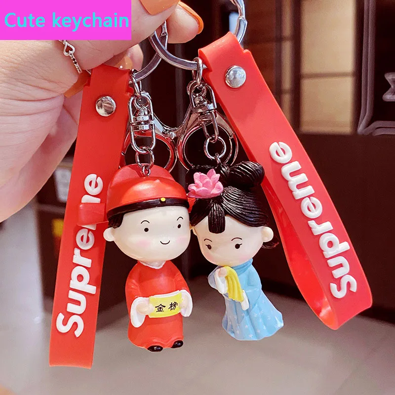 Cartoon Pendant Cute Figure Doll Leather Bag Car Plastic Soft Rubber Doll Key Ring Keychain Accessories Jewelry Festivals Gift 
Cartoon Pendant Cute Figure Doll Leather Bag Car Plastic Soft Rubber Doll Key Ring Keychain Accessories Jewelry Festivals Gift
