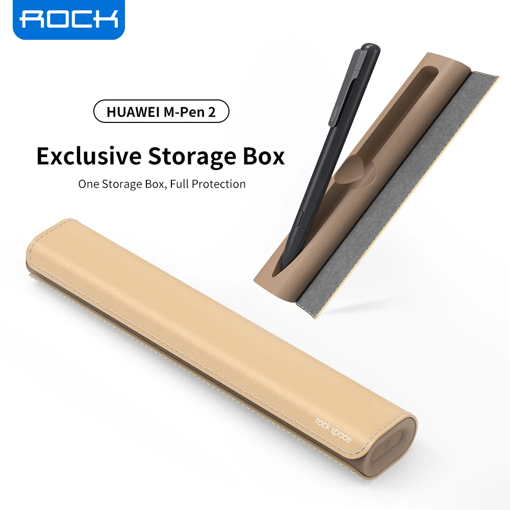 ROCK Flexible Lether Storeage Box For Huawei M-pen 2 Shockproof Uxurious Stylus Pen Bag Full Protection Case For M-pencil 2
ROCK Flexible Lether Storeage Box For Huawei M-pen 2 Shockproof Uxurious Stylus Pen Bag Full Protection Case For M-pencil 2