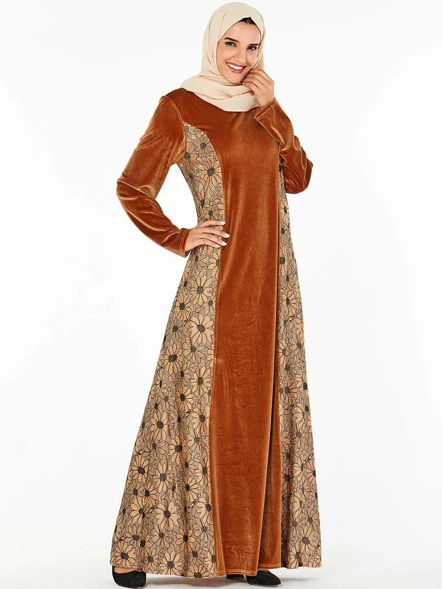 Elegant Muslim Velvet Abaya Maxi Dress Vestidos Cardigan Kimono Long Robe Gowns Jubah Middle East Eid Ramadan Islamic Prayer
Elegant Muslim Velvet Abaya Maxi Dress Vestidos Cardigan Kimono Long Robe Gowns Jubah Middle East Eid Ramadan Islamic Prayer