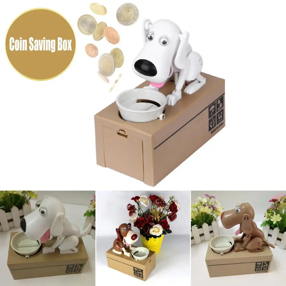 Cute Small Dog Piggy Save Money Bank Saving Money Pot Coin Box Automatic Stole Coin Money Saving Box Kids Gift
Cute Small Dog Piggy Save Money Bank Saving Money Pot Coin Box Automatic Stole Coin Money Saving Box Kids Gift