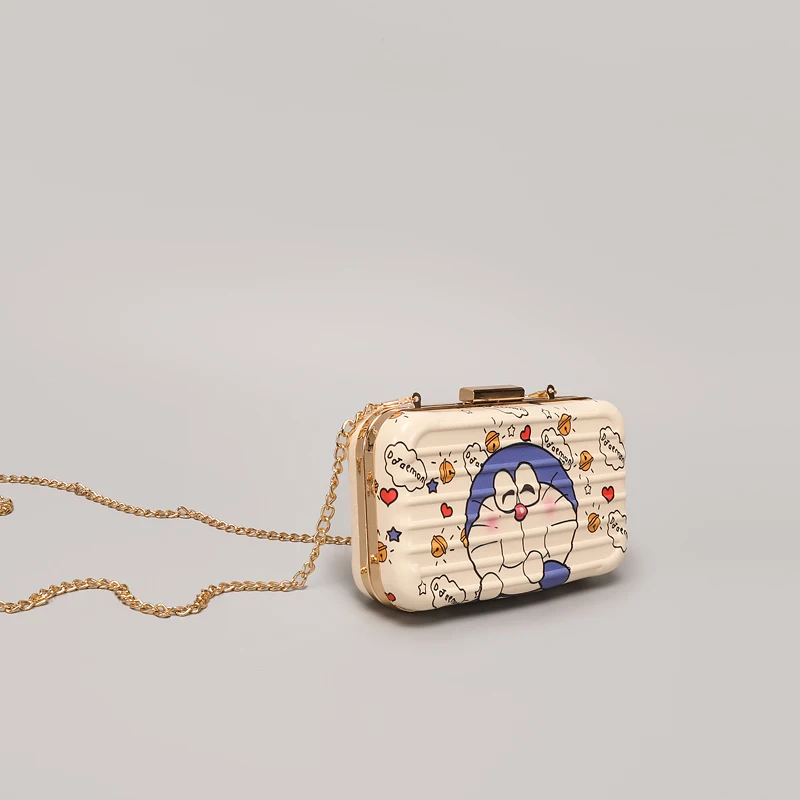 DORAEMON cartoon jingle cat 2021 new fashion high-end French niche design messenger chain bag small backpack
DORAEMON cartoon jingle cat 2021 new fashion high-end French niche design messenger chain bag small backpack