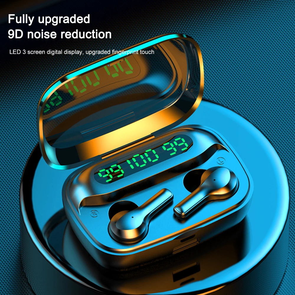 Bluetooth V5.0 Smart Touch Earphones Wireless Headphones With Microphone Sports Waterproof HIFI Stereo Noise Cancelling Headset
Bluetooth V5.0 Smart Touch Earphones Wireless Headphones With Microphone Sports Waterproof HIFI Stereo Noise Cancelling Headset