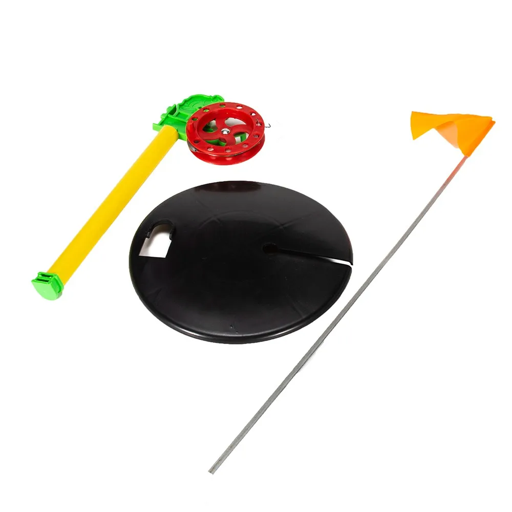 2x Portable Winter Ice Fishing Rod Tip-Up With Flags Pole Indicator Equipments Hand-free Compact Pole Outdoor Tackle With Hook
2x Portable Winter Ice Fishing Rod Tip-Up With Flags Pole Indicator Equipments Hand-free Compact Pole Outdoor Tackle With Hook