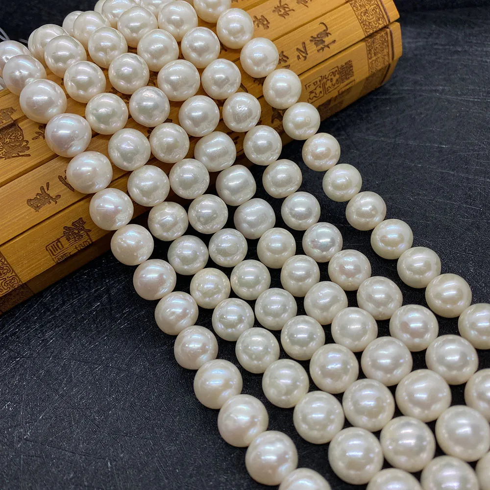 AAA Grade Natural Freshwater Pearl Beads, High Quality Potato Shape 11-12mm, Can Be Used To Make Necklace DIY Accessories 
AAA Grade Natural Freshwater Pearl Beads, High Quality Potato Shape 11-12mm, Can Be Used To Make Necklace DIY Accessories