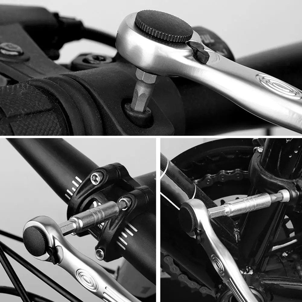 Bicycle Repair Tool Allen Wrench Set Bicycle Mountain Bike Alloy Steel Mini Ratchet Wrench Set Cycling Repair Tool Kits
Bicycle Repair Tool Allen Wrench Set Bicycle Mountain Bike Alloy Steel Mini Ratchet Wrench Set Cycling Repair Tool Kits