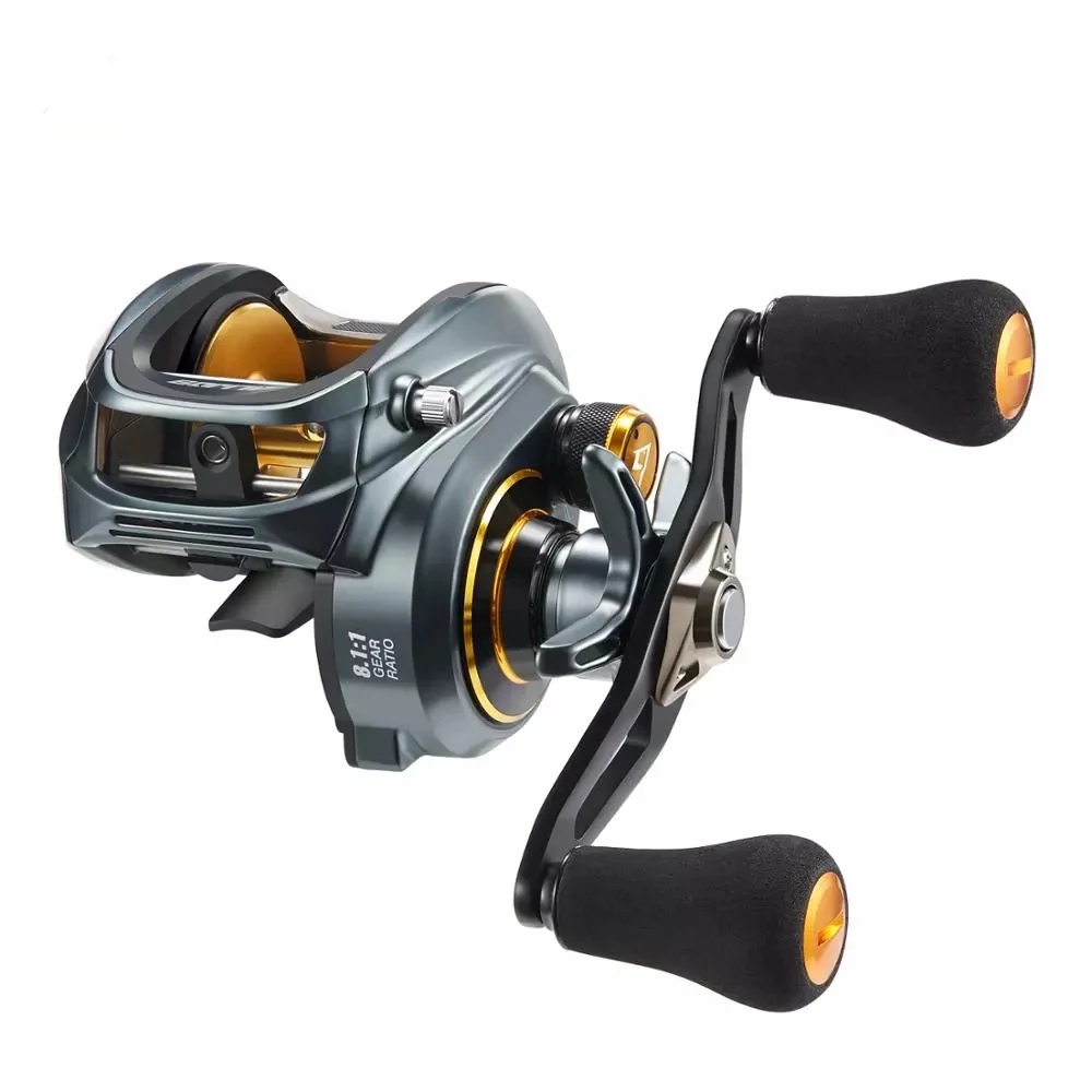 Toio 2021 Alijoz 300 Low Profile Baitcasting Reel 15KG Max Drag 8+1 Bearings Aluminum Frame Freshwater Saltwater Fishing Reel
Toio 2021 Alijoz 300 Low Profile Baitcasting Reel 15KG Max Drag 8+1 Bearings Aluminum Frame Freshwater Saltwater Fishing Reel