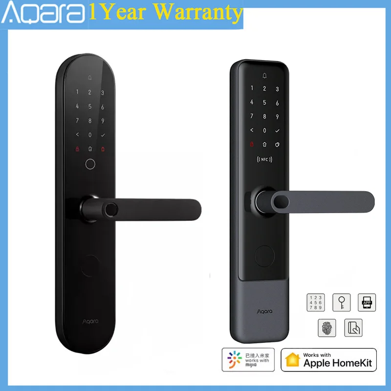 Aqara Smart Door Lock N200 Home Anti-theft Digital Fingerprint Password Lock NFC Card Remotely Suitable For Homekit Mi Home
Aqara Smart Door Lock N200 Home Anti-theft Digital Fingerprint Password Lock NFC Card Remotely Suitable For Homekit Mi Home