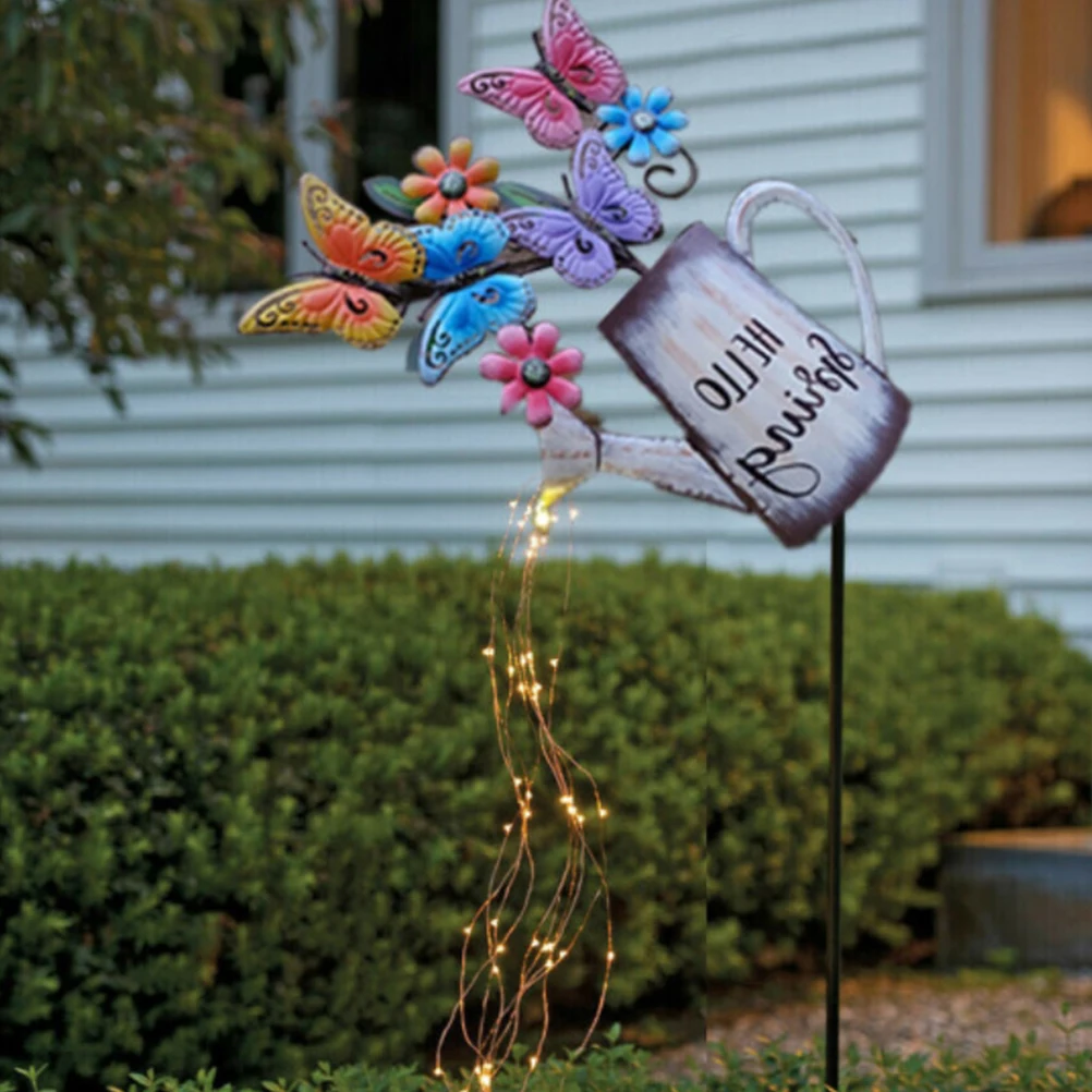 Garden Decoration Watering Can LED String Light Starry Fairy Night Light for Yard Gardening Pathway Decorations 1Set
Garden Decoration Watering Can LED String Light Starry Fairy Night Light for Yard Gardening Pathway Decorations 1Set