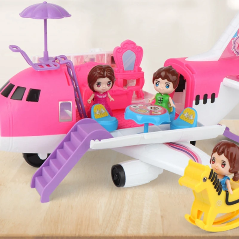Children Inertia Airplane Model Toy Storage Large Size Passenger Aircraft Girl Play House Set Kids Toy
Children Inertia Airplane Model Toy Storage Large Size Passenger Aircraft Girl Play House Set Kids Toy