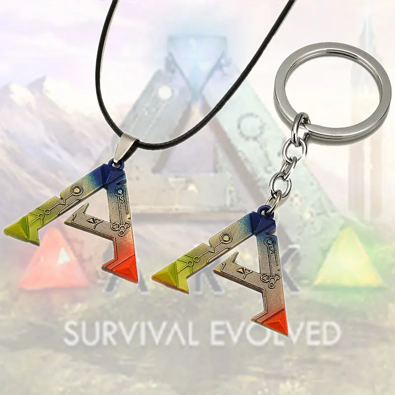 Ark Survival Evolved Necklace Keychain Pendant Around The Game 2021 Trend Chain KeyChain Popular Game Decorations Enamel Pin
Ark Survival Evolved Necklace Keychain Pendant Around The Game 2021 Trend Chain KeyChain Popular Game Decorations Enamel Pin
