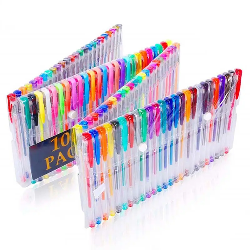 100 Colors Gel Pen Set Sketching Drawing Color Pens For School office Stationery Metallic Pastel Neon Glitter Gel Pens
100 Colors Gel Pen Set Sketching Drawing Color Pens For School office Stationery Metallic Pastel Neon Glitter Gel Pens
