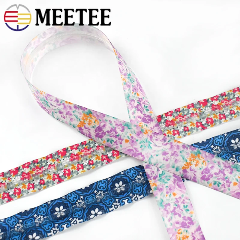 Meetee 4Meter 5# Printed Nylon Invisible Zippers for Handbag Shoes Garment Sewing Open End Zipper Repair DIY Luggage Accessories
Meetee 4Meter 5# Printed Nylon Invisible Zippers for Handbag Shoes Garment Sewing Open End Zipper Repair DIY Luggage Accessories
