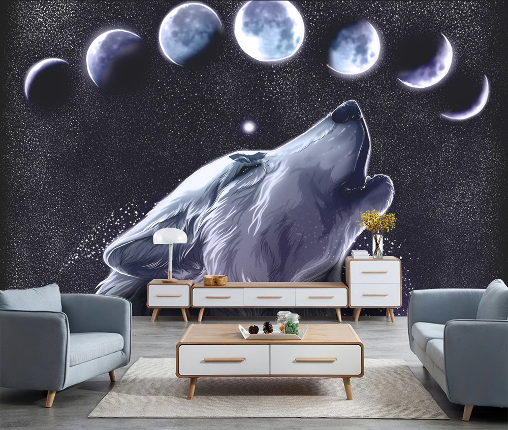 Wolf Tapestry Galaxy Sky Moon Wolves Wall Hanging Aesthetic Wild Animal Polyester Tapestries for Bedroom Living Room Dorm Decor
Wolf Tapestry Galaxy Sky Moon Wolves Wall Hanging Aesthetic Wild Animal Polyester Tapestries for Bedroom Living Room Dorm Decor