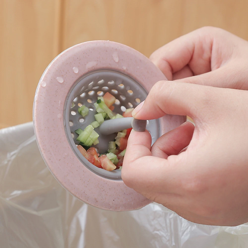 1PCS Portable Silicone Sink Strainer Waste Plug Sink Filter Waste Collector Kitchen Bathroom Accessories Colanders & Strainers
1PCS Portable Silicone Sink Strainer Waste Plug Sink Filter Waste Collector Kitchen Bathroom Accessories Colanders & Strainers