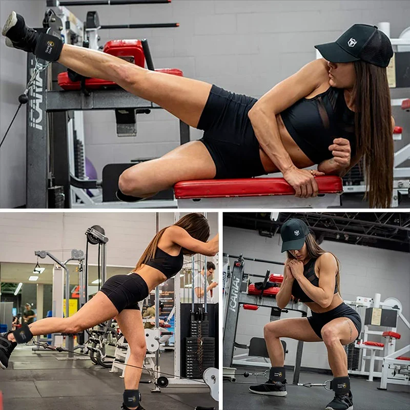 2PCS Fitness Ankle Straps Padded Double D-ring Adjustable Ankle Guard Strap Hip Abductors Leg Gym Training
2PCS Fitness Ankle Straps Padded Double D-ring Adjustable Ankle Guard Strap Hip Abductors Leg Gym Training