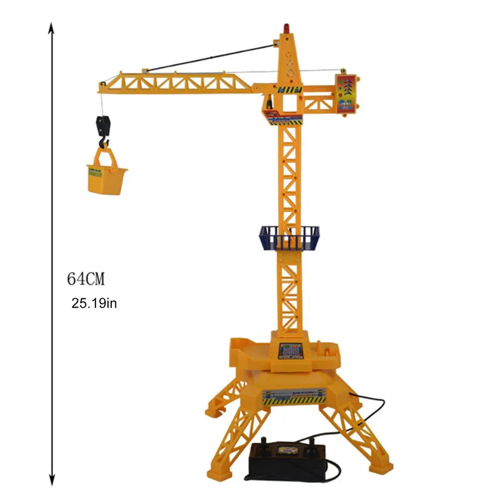 Children Tower Crane Electric Remote Control Wireless Engineering Car Children'S Toy Model With Sound
Children Tower Crane Electric Remote Control Wireless Engineering Car Children'S Toy Model With Sound