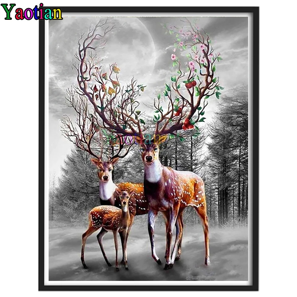 Animal sika deer family diy Diamond Painting Full Drill mosaic diamond embroidery needlework gift Handmade art home Decor
Animal sika deer family diy Diamond Painting Full Drill mosaic diamond embroidery needlework gift Handmade art home Decor